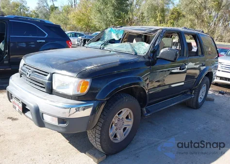 2002 Toyota 4Runner Sr5 V6 из США, поврежденный, VIN JT3HN86R629069285
